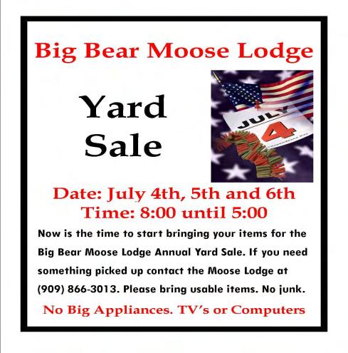 Page 6 July-August 2013 Moose Legion 100 years of doing some good thing for someone each day B