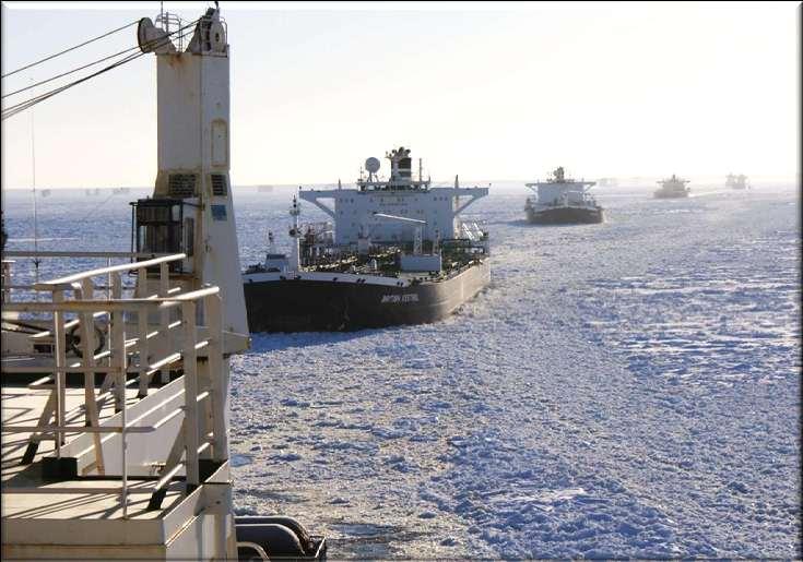 The Gulf of Finland i/b Vaygach commenced piloting on February 25, 2011.