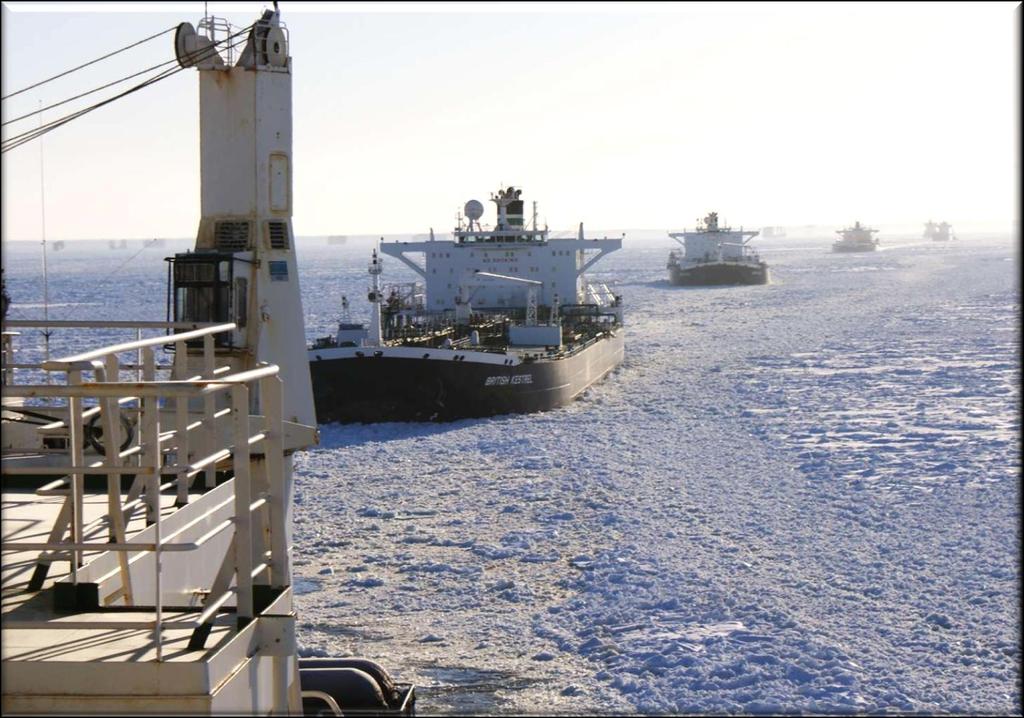 The Gulf of Finland 2011 i/b Vaygach Freight period: 19.02 16.04.