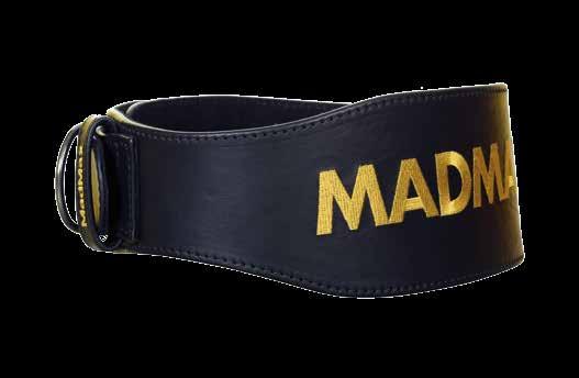 MFB-999 CONTOURED FULL LEATHER BELT RESTLESS AND