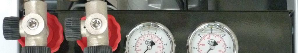 INTERSTAGE PRESSURE GAUGE Interstage pressure gauge Each of the 3 pressure