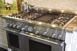 APPLICATION: Stainless steel stove top.