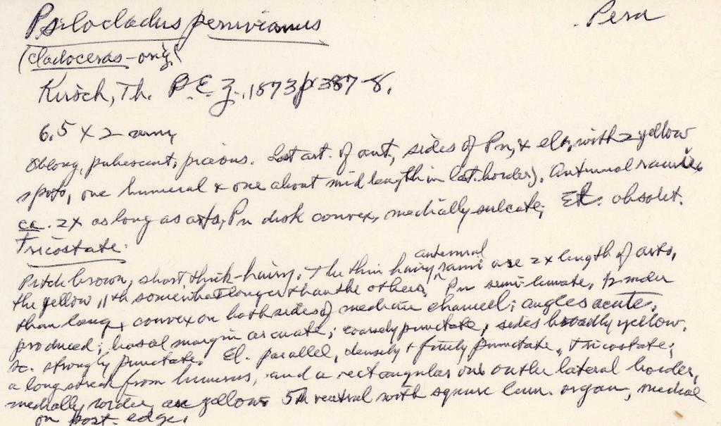 a) Notecard showing the citation for the correct year of publication for