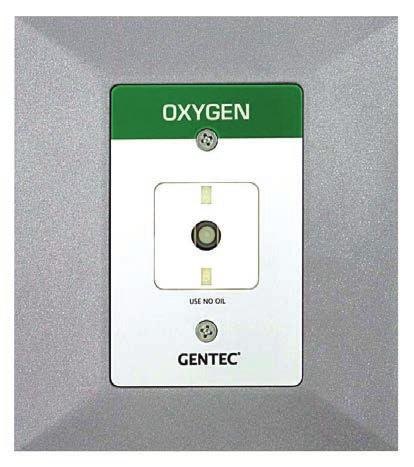 Medical Gas Wall Outlet MEDICAL GAS WALL OUTLET QUICK CONNECT OHMEDA COMPATIBLE Features Accepts only Ohmeda gas specific adapters Indexed to prevent interchangeability of gas services Universal