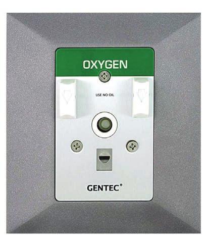 Medical Gas Wall Outlet MEDICAL GAS WALL OUTLET QUICK CONNECT CHEMETRON COMPATIBLE Features Accepts only Chemetron gas specific adapters Indexed to prevent interchangeability of gas services