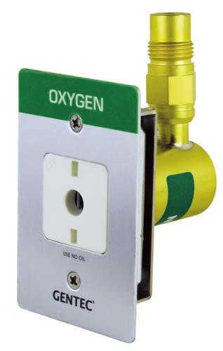 Medical Gas Console Outlet MEDICAL GAS CONSOLE OUTLET 90 DEGREE DISS (Diameter Index Safety System) Features Accepts Ohmeda, Chemetron or Puritan-Bennett quick connect and DISS gas specific adapters