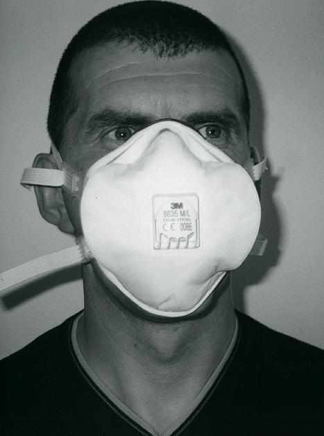 Example 2: Applying liquid pesticide Protection is required against water-based mist; a disposable half-mask marked EN149 FFP3SL would be suitable.