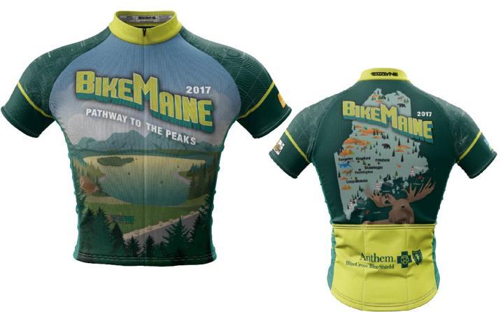 2016 BikeMaine Limited Edition Jersey Media Contact: