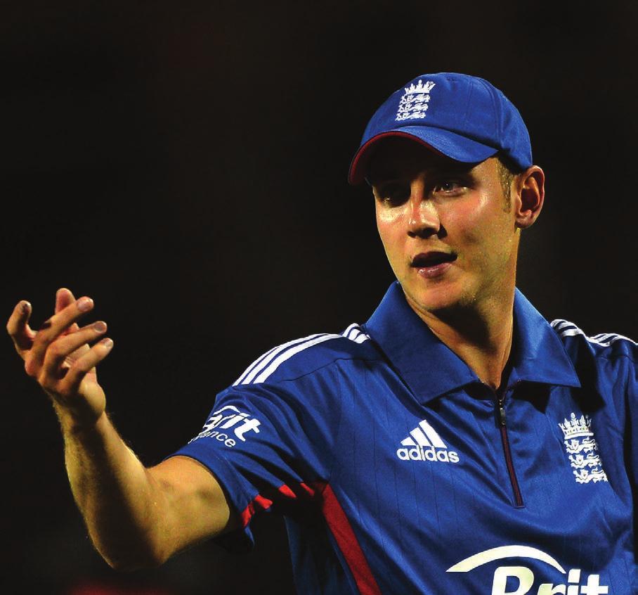Right: Under pressure: with a title to defend and question marks over his fitness, Stuart Broad, England s T20 captain, will