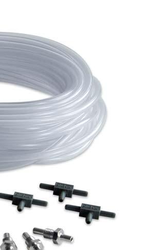 Connection elements Measurements in mm PVC 2/4 PVC air hose with 2/4 mm diameter, colour