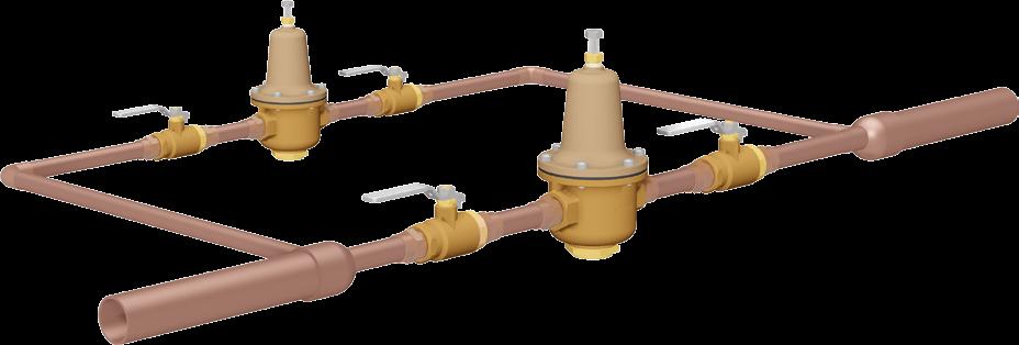 This approach helps prolong valve life and provide more precise pressure regulation.