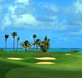 LOCATION 3 Ile aux Cerf Golf Club About One of the most spectacular golf courses in Mauritius, the 18-Hole