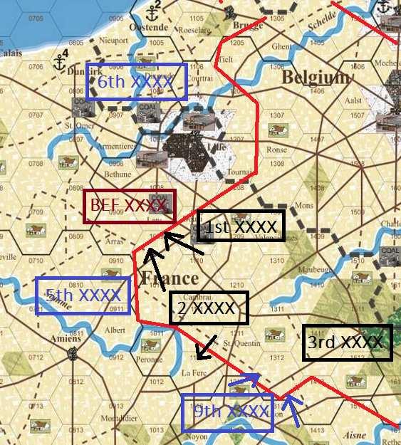 Grand Campaign Der Weltkrieg Centenary Game GT9: 6 9 September 1914 (September 2) General Situation News was filtering back from the Eastern Front that the Austrians had suffered a defeat in their