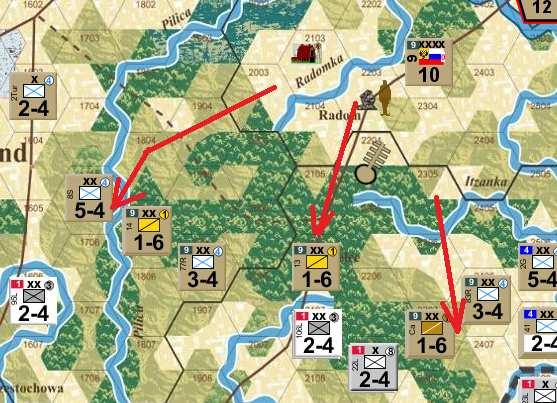 counterattacks over the next two days, but these proved increasingly costly to the Russians.