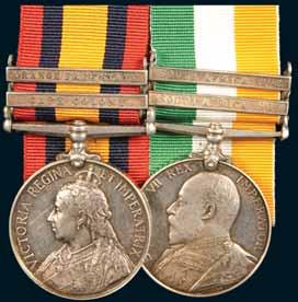 $450 3946 Pair: Jubilee (Metropolitan Police) Medal 1887 - bar - 1897; Coronation (Metropolitan Police) (EVIIR) bronze medal 1902. PC. G.Knight 2nd Div. Both medals engraved. Very fine.