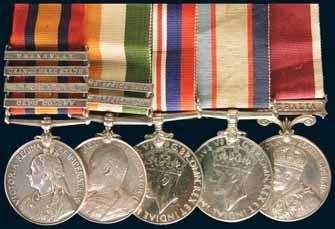 10th 1917 on Military Cross, 2168 Gnr W.H.G.Segrave 3/F.A.Bde A.I.F. on second medal, Captain W.H.G.Segrave A.I.F. on third and fourth medals. Military Cross engraved, other medals impressed.