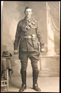 He enlisted on 14 July 1915 joining 31 Battalion Australian Infantry. He was killed in action on 24 April 1918 and is buried at Belgium 11 Lijssenthoek Military Cemetery Belgium.
