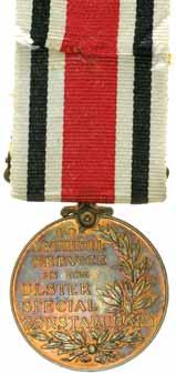 Entitled to Military Medal, 1939-45 Star, Italy Star, Africa Star, Atlantic Star, British War Medal 1939-45, Terrirtory Efficiency Medal, M.I.D.