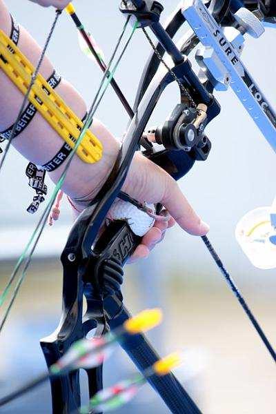 Equipment Inspection During Official Practice A brace or split cables are permitted, provided they do not consistently touch the athlete s hand, wrist and/or bow arm, this is best