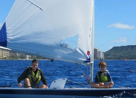 HAWAII YACHT CLUB BULLETIN JUNIOR SAILING We have a winter break sailing class on Jan 3, 4, and 5 for sailors wanting to get out on the water. Class will meet from 9 AM to 12 PM.