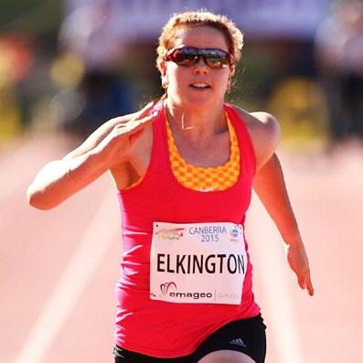 BEST PERFORMANCES 100m 14.49 Brisbane (QLD) 28.03.2015 Long Jump 4.33m Sydnay (NSW) 19.03.2015 JODI ELKINGTON DATE OF BIRTH 17.05.