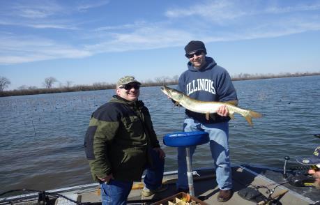 Since Spring Lake North is the Muskie brood stock lake for the state, as well as one of the best lakes in Illinois for a multiple fish day, everyone who comes to this event is filled with high hopes
