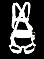 100 Comfort Harness 2 D-ring ( back and front) 2 D-rings for positioning with integrated positioning