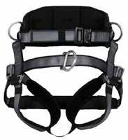 145 Sit Harness With removable hard seat Frontal D-ring Size S, M, L