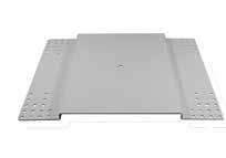 073 Scope Squared Base Plate Small Galvanized steel 3 mm Powder