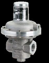 The internal measurement line port is used to pass the outlet pressure to be regulated to the bottom of the diaphragm comparator of the safety relief valve.