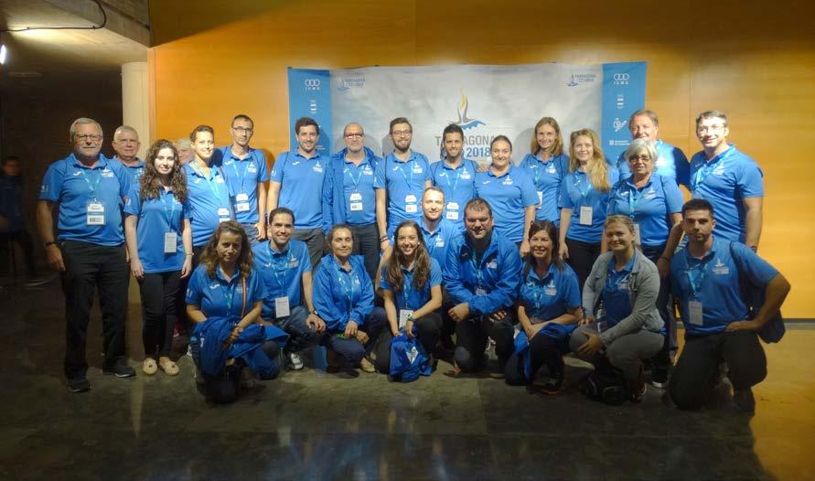 protocol, looking after the Mediterranean Family and general support for the organization), the Games volunteers were able to put their training into practice as well as gain experience with a view