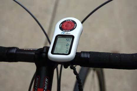 If you don t see the ibike indicate bike speed then check the location and spacing of the sensor and magnet.