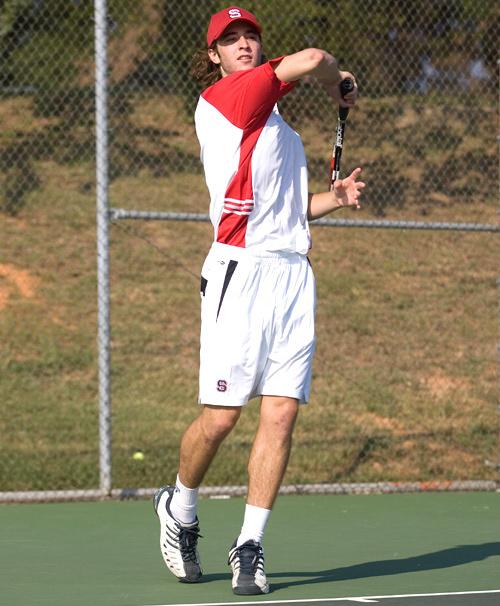.. Compiled a 39-17 record in total singles and doubles throughout the year.