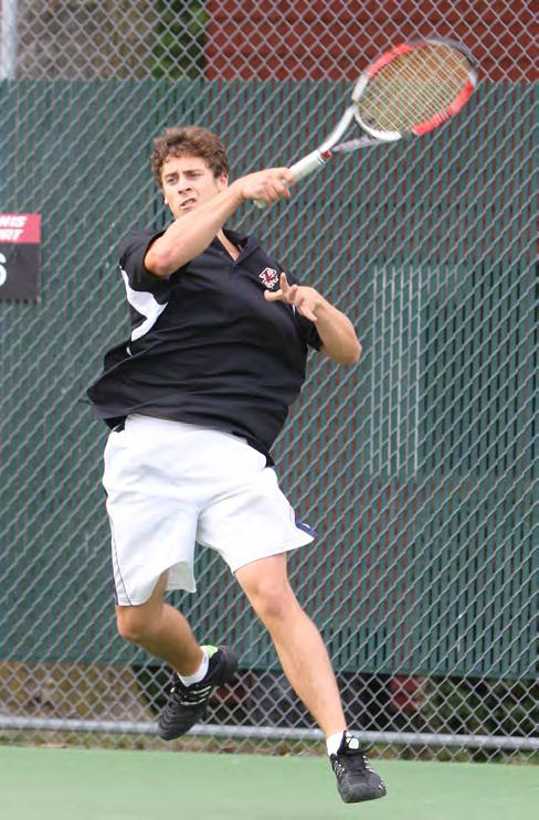 20 MEN S TENNIS Jonathan Schroeder Senior Winnetka, Ill. Indiana University/New Tier Was a state champion as a freshman at New Trier... ranked by TennisRecruiting.