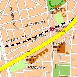Map Accomodations 3 minuts from Central Station of Copenhagen 10 km from airport and 8 km from the pool - 200 m from Tivoli Garden Hotel du Nord