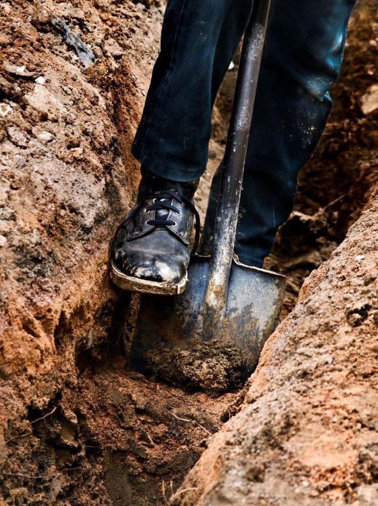 Excavations have many potential hazards for workers.
