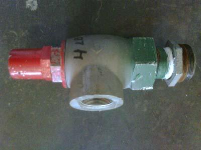 pressure relief valve to be sure that all the parts move freely, that there is no dirt or foreign