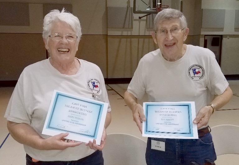 com for more information) At the November meeting the club was very happy to award "Lifetime Membership" to our beloved Mary and Bill!