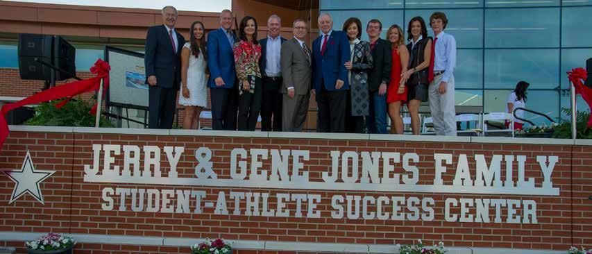 The Jones Success Center addresses the academic, nutritional, personal and professional development of our student-athletes and creates an integrated academic support program focused on the