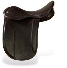 Sizes 16½", 17", 17½" & 18" Applications General Riding, Training, Showing RANCH BLACK SALA Close contact panel Padded thigh roll Flat seat Working Hunter This ever-popular design is available with