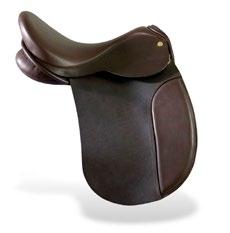 C lose contact seat Straight cut Sizes 14, 15, 16½", 17", 17½" & 18"* Ramsay Applications Hacking, Flatwork, General Riding, Training, Showing This saddle was developed in conjunction with Marjorie