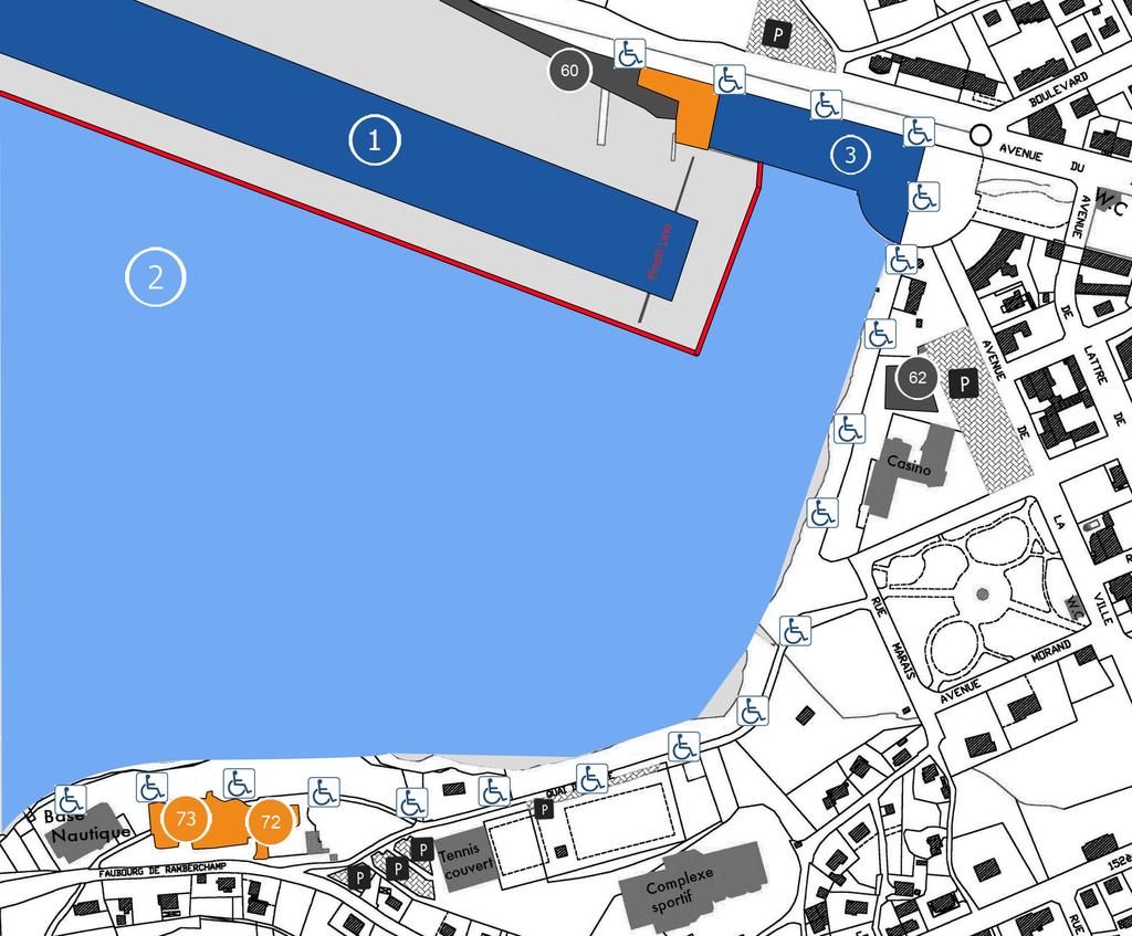 VENUE DESCRIPTION MAP n 1 : Athletes and staff areas MAP