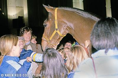 He eventually earned three more championships culminating in his admission into the Show Jumping Hall Of Fame, an appearance