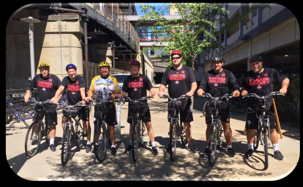 We Leadership - Coaches Daily staff bike rides during World Cup
