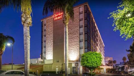 HOTEL FOR FOREIGN PARTICIPANTS Clarion Hotel Anaheim Resort 616 Convention Way, Anaheim, CA 92802, USA Phone: (714) 750-3131 Website: www.