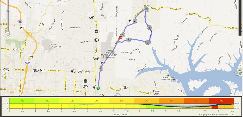 Avoca Road Race Saturday, May 4 th, 2013 Course Map The Course: Course is a 6.1 loop on smooth and fast Avoca and Benton County roads. Neutral roll-out starting at registration.