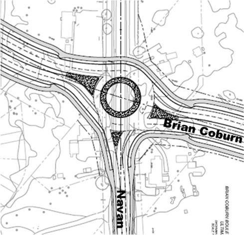 Road is identified in the 231 Affordable Network. A Park and Ride is planned along the north side of Brian Coburn Boulevard, adjacent to the subject site.