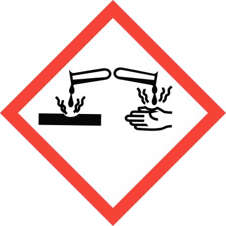 Purpose Cleaner SECTION II - HAZARDOUS IDENTIFICATION GHS CLASSIFICATION: Classification Corrosive to Metals Acute Toxicity, Oral Acute Toxicity, Dermal Skin