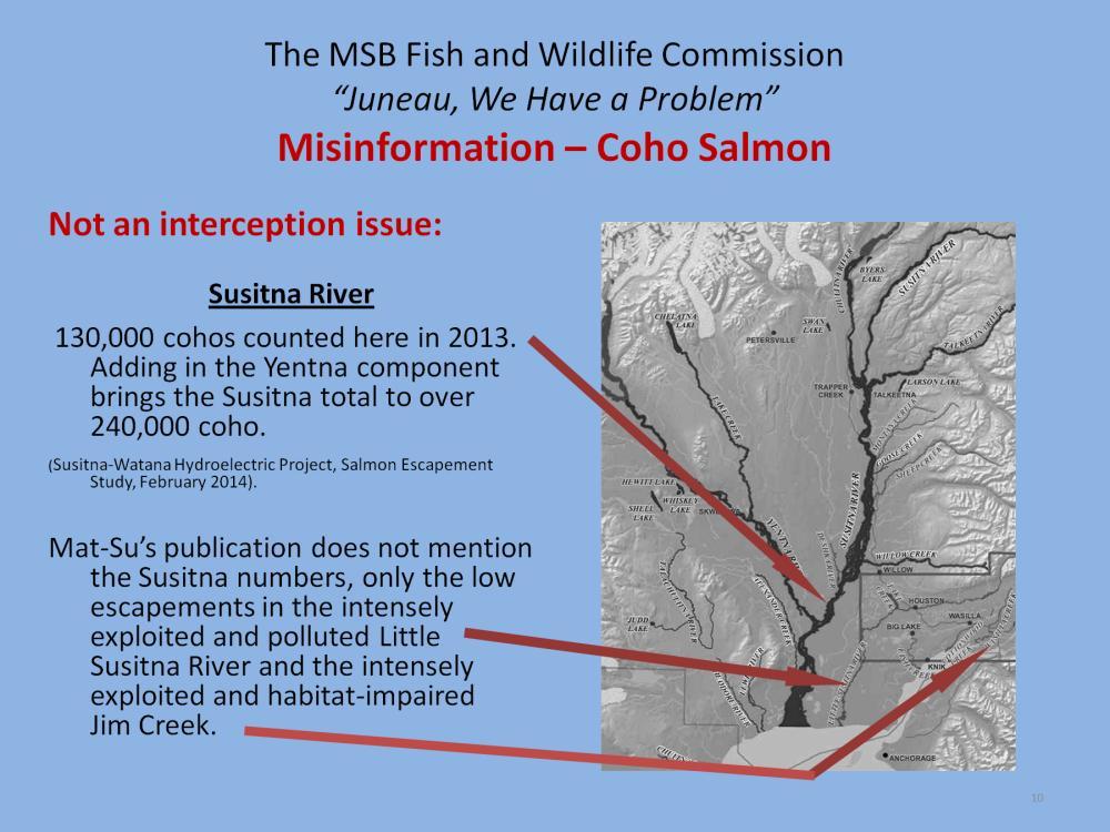 Nearly a quarter million coho went up the Susitna River last summer.