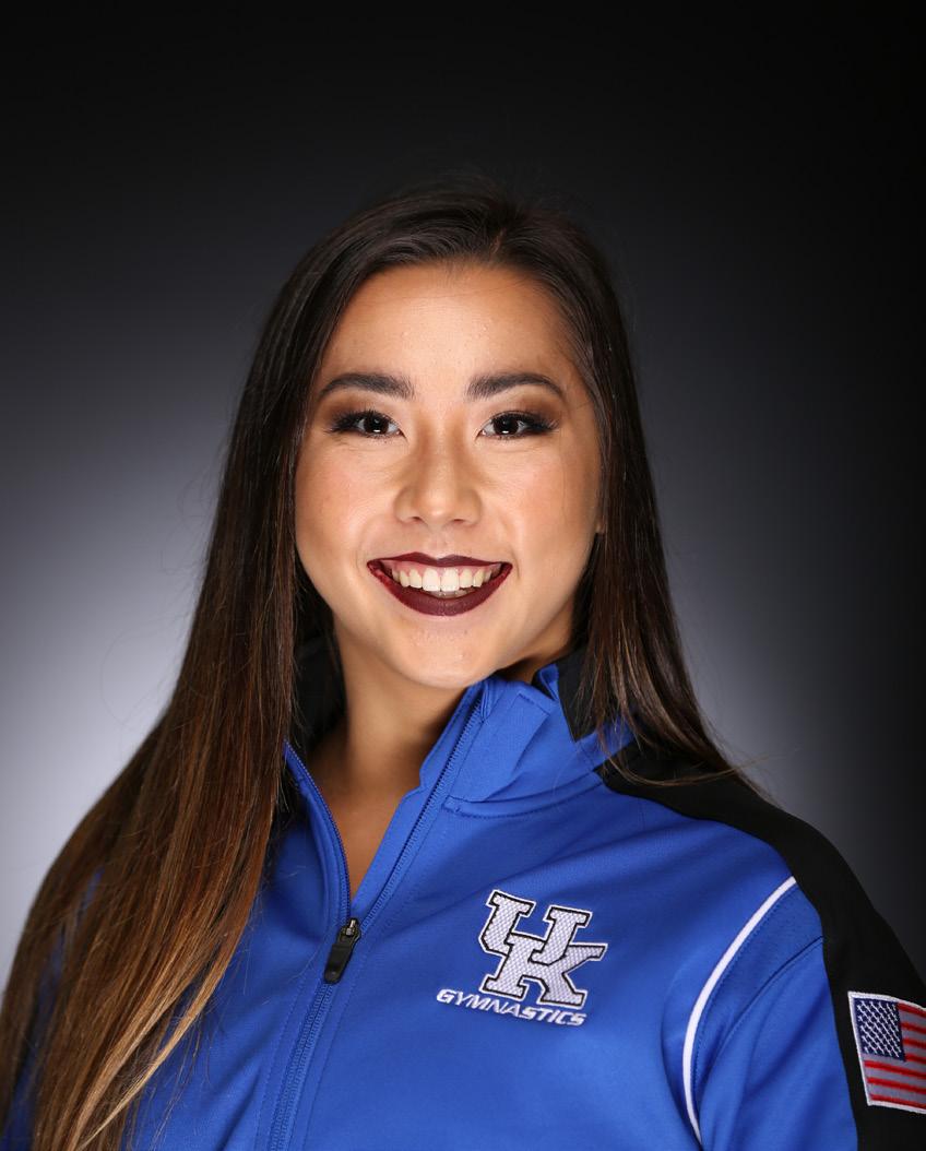 ALAINA KWAN Sophomore 5 5 Cypress, California Pacific Coast All-Olympia - - - - - - Set career best with 9.